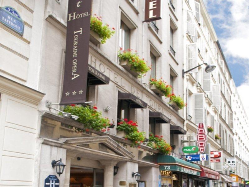 Hotel Touraine Opera Paris Exteriör bild